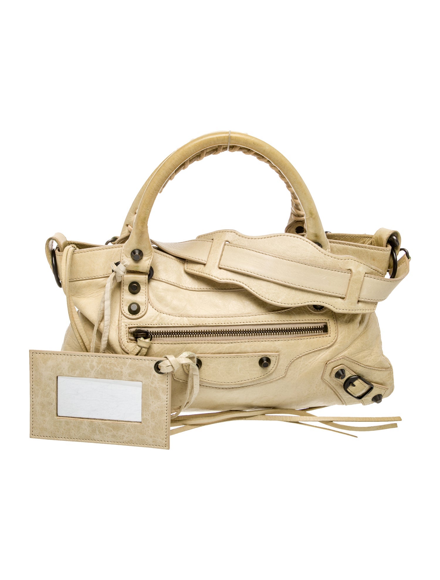 Balenciaga 2021 Embossed Hourglass Stretch Top Handle Bag w