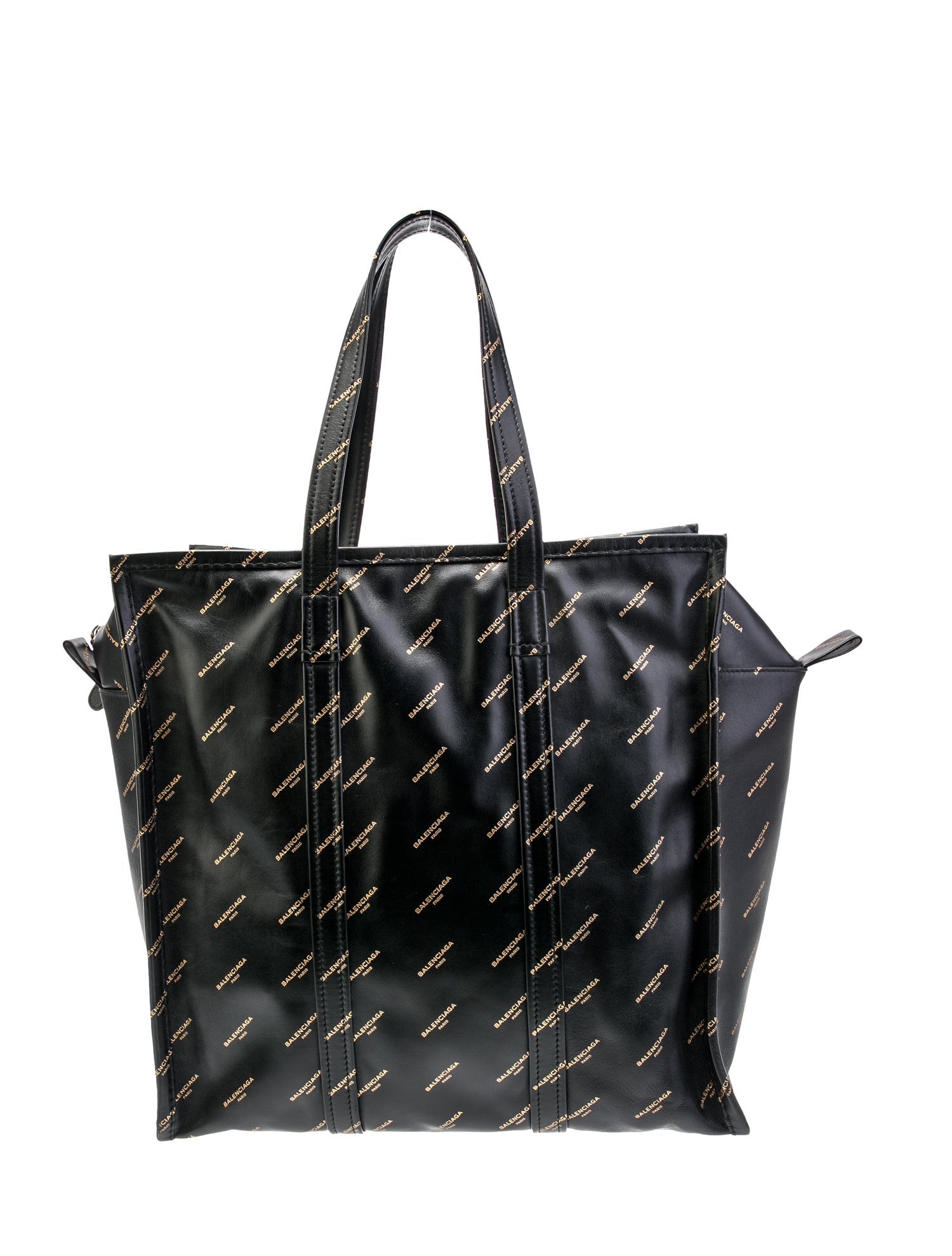 Balenciaga Leather Bazar Shopper Tote Bag Medium