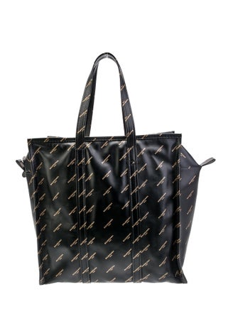 Balenciaga Leather Bazar Shopper Tote Bag Medium