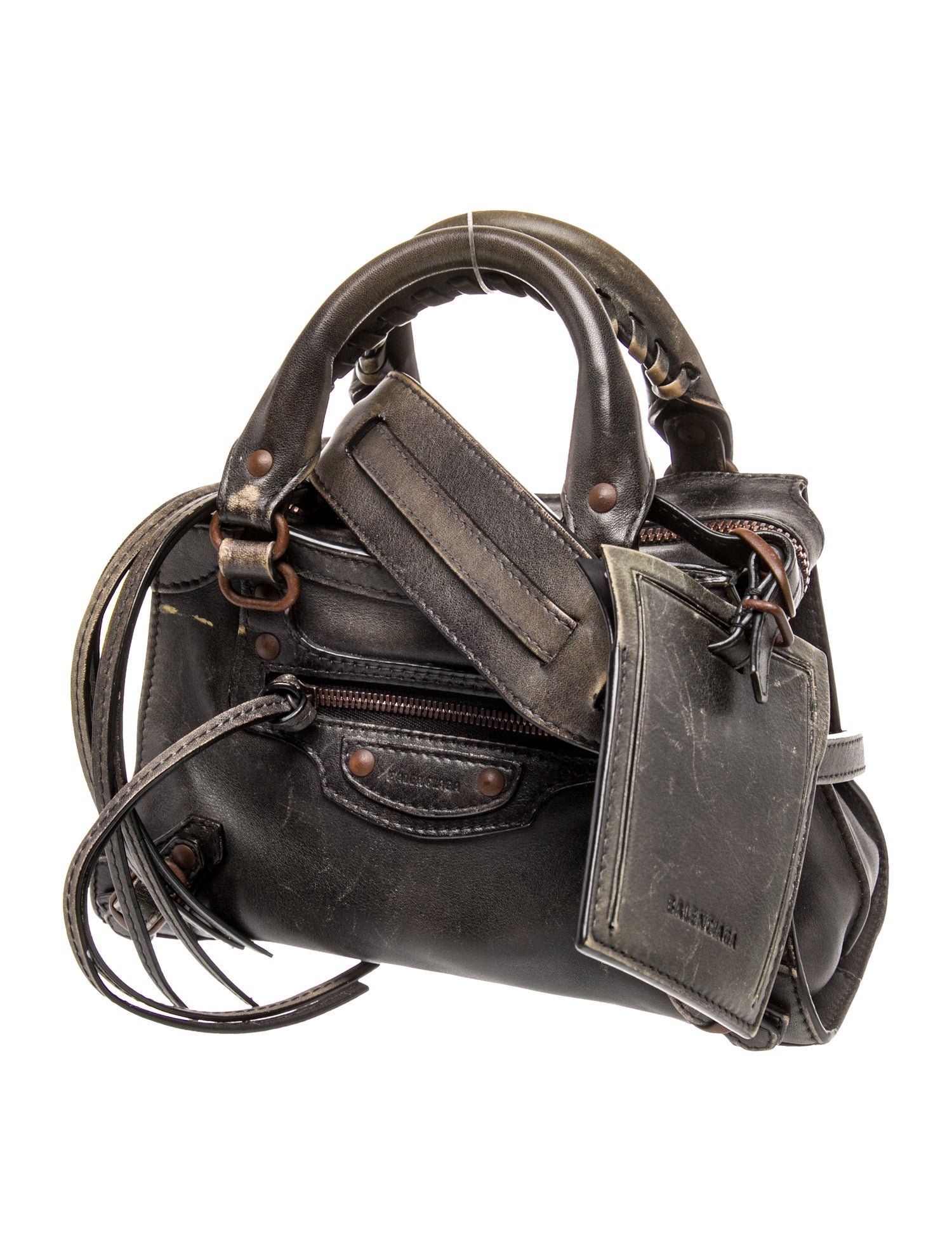 Balenciaga Leather Classic City Mini