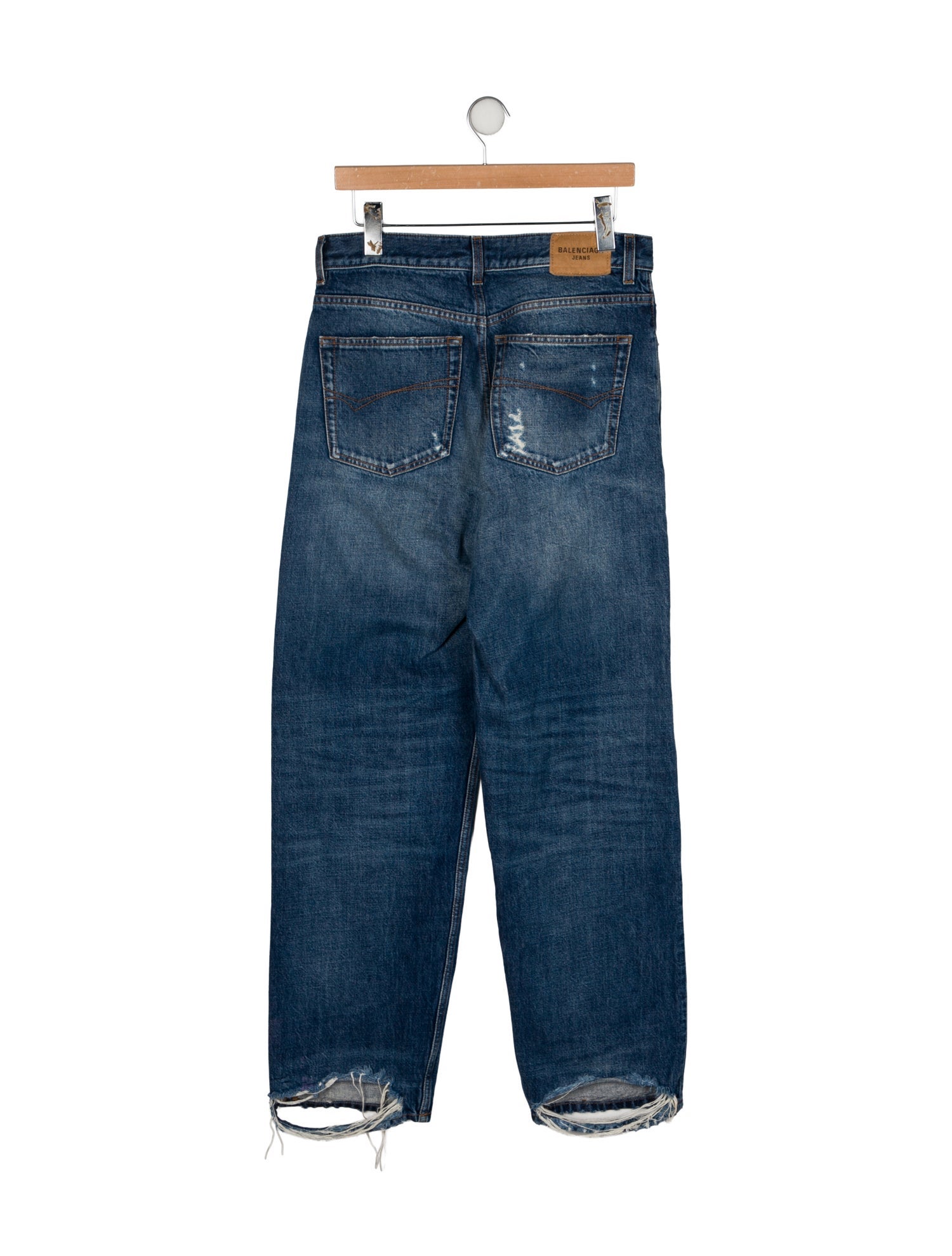 Balenciaga 2021 Straight Leg Jeans