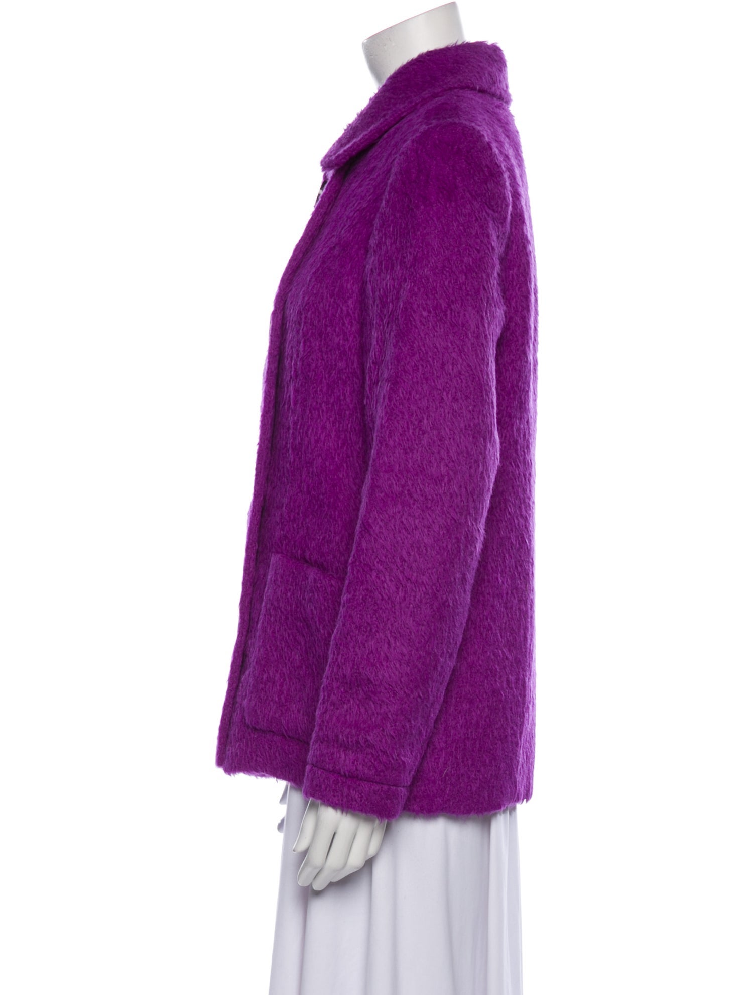 Balenciaga 2011 Alpaca Faux Fur Jacket