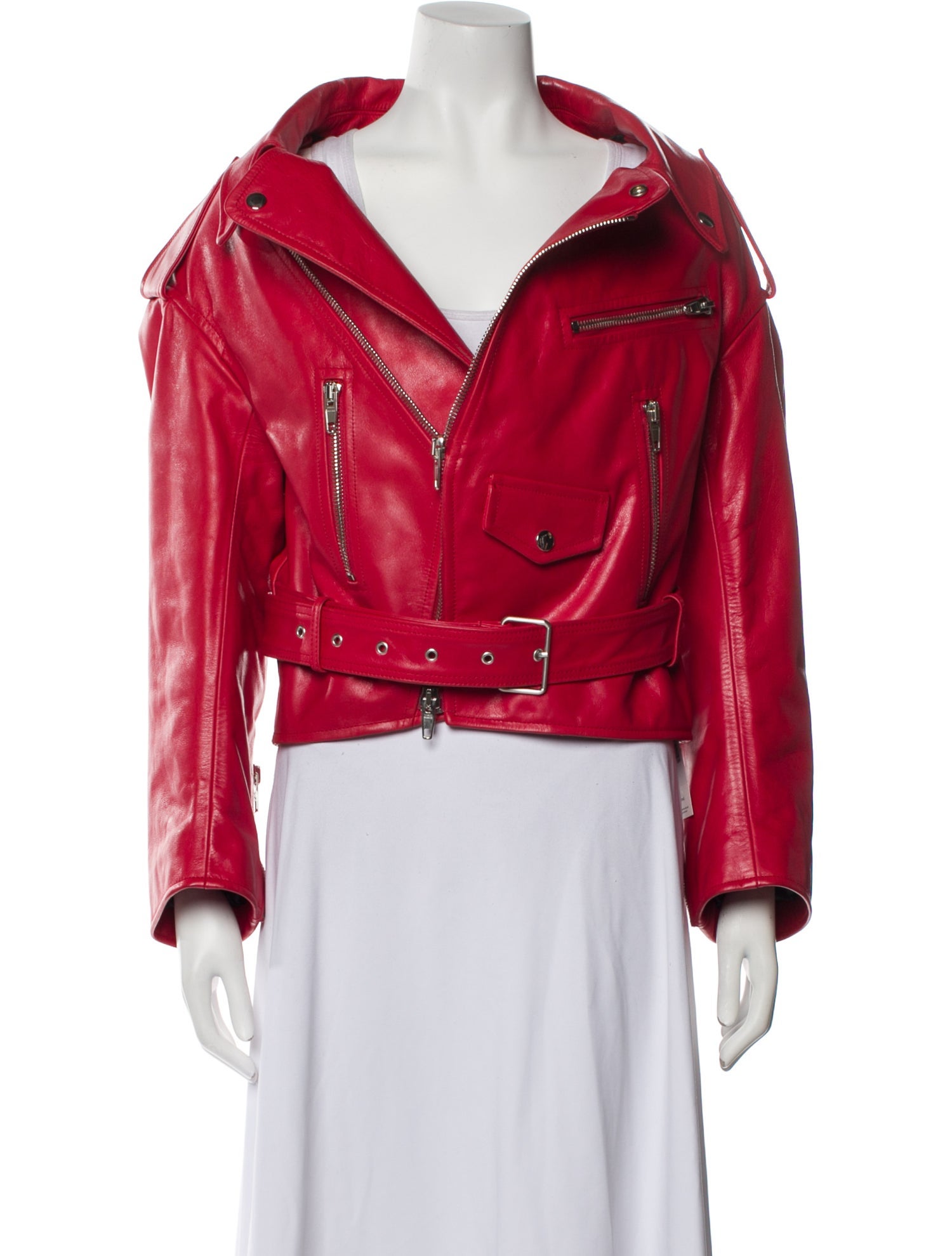 Balenciaga 2016 Leather Biker Jacket