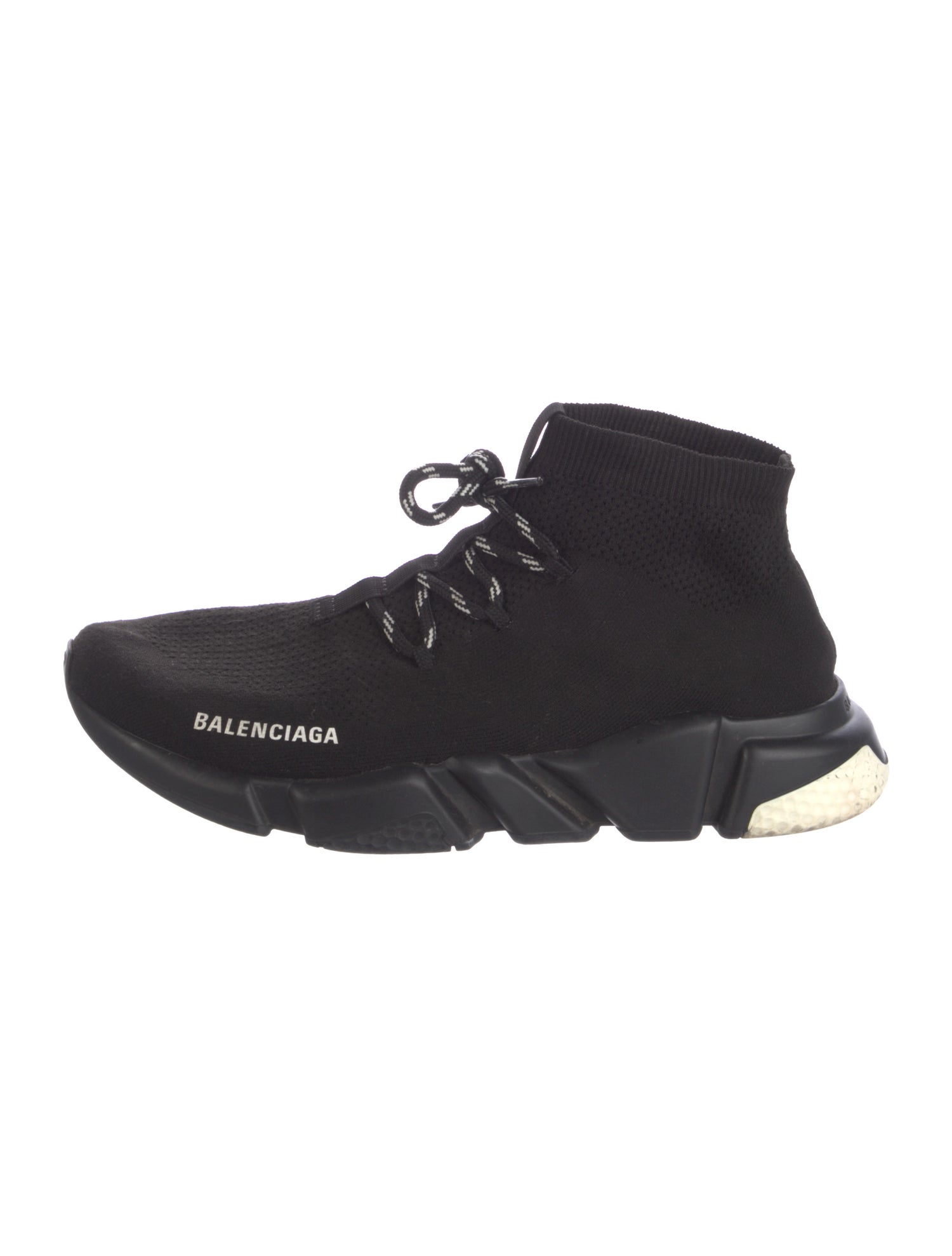 Balenciaga Speed Trainer Lace Up Sock Sneakers