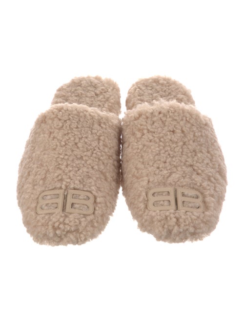 Balenciaga Shearling Mules