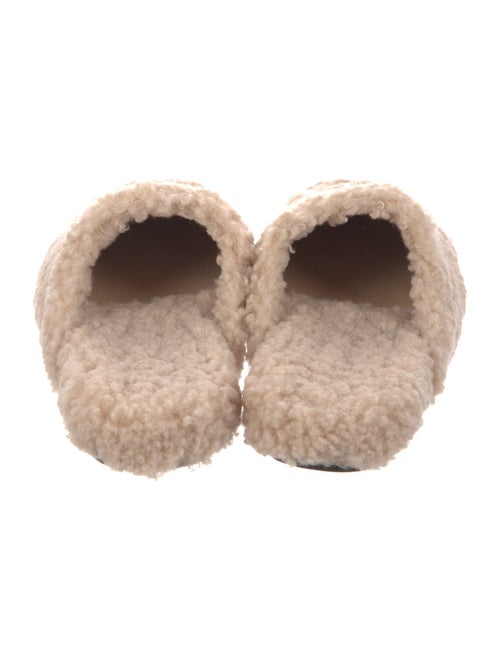 Balenciaga Shearling Mules
