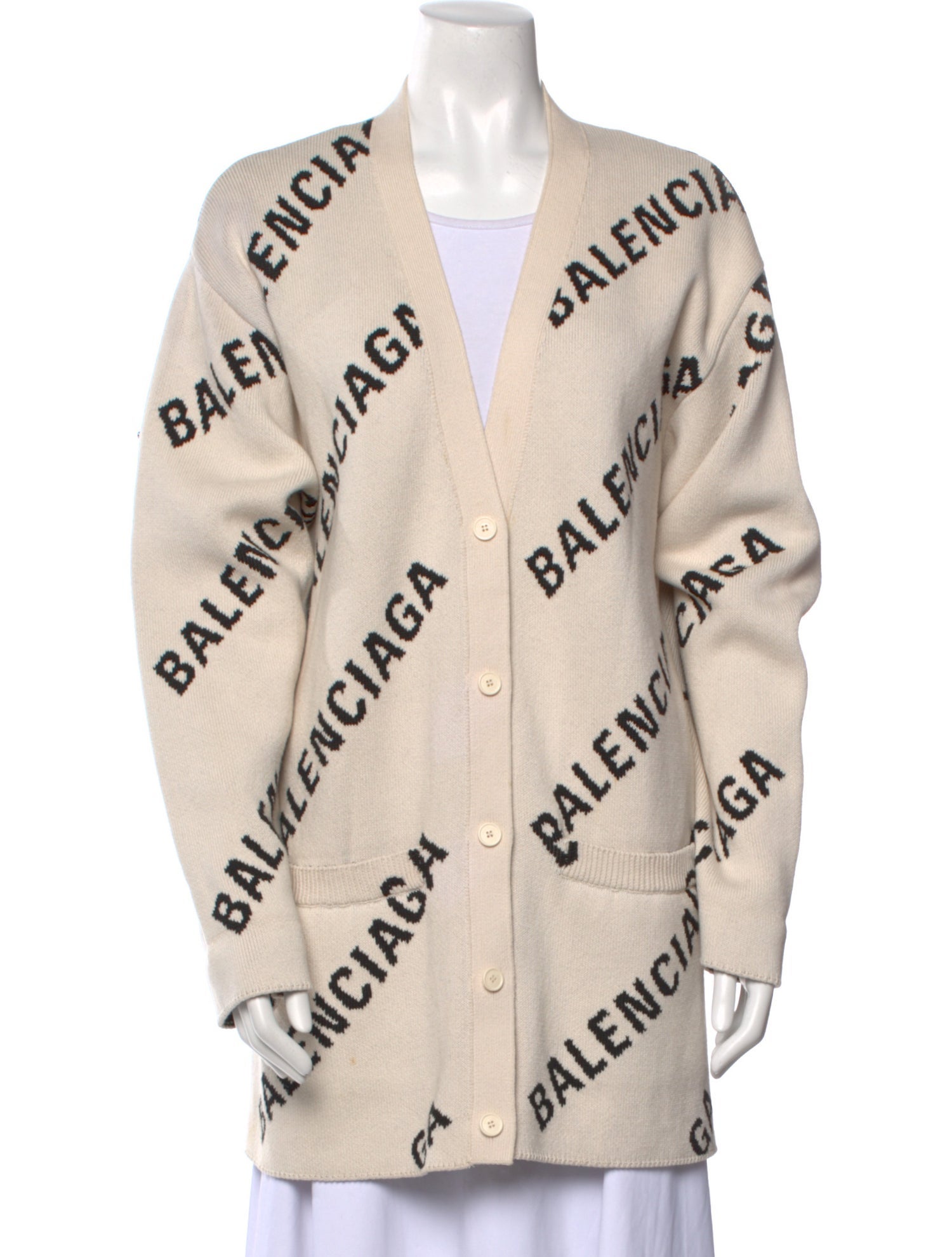 Balenciaga 2021 Printed Sweater