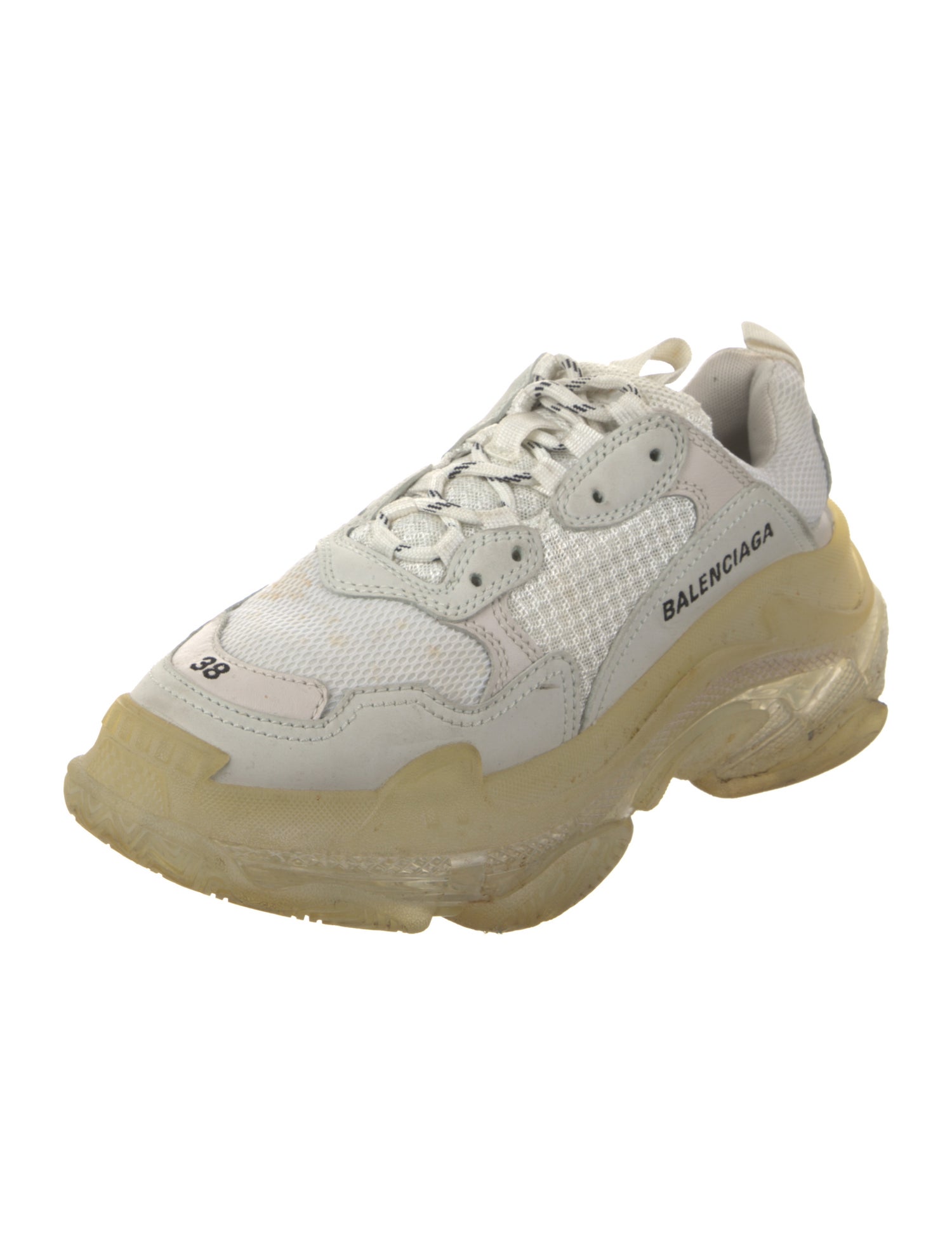 Balenciaga Triple S 'Clear Sole' Chunky Sneakers