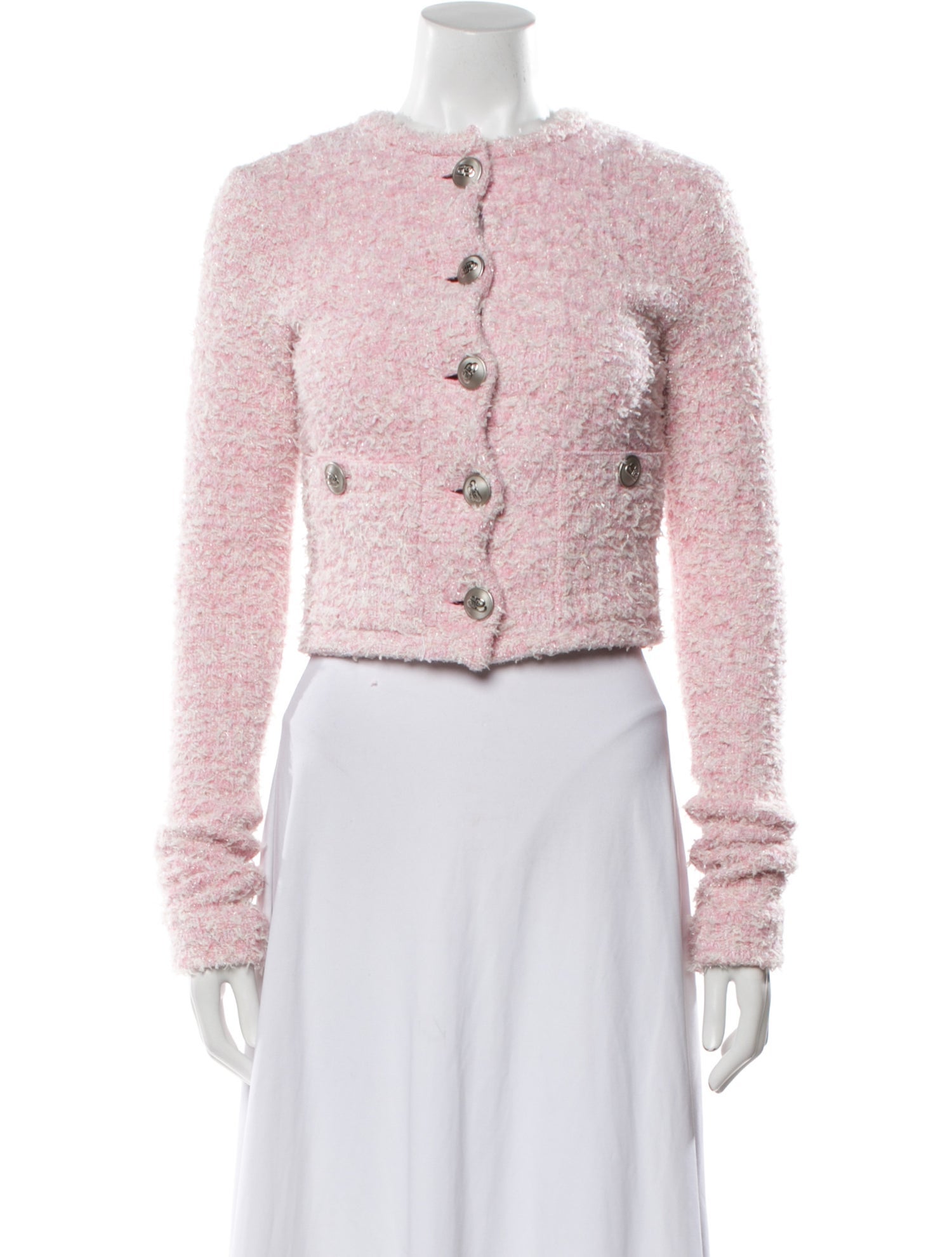 Balenciaga 2024 Tweed Evening Jacket w/ Tags