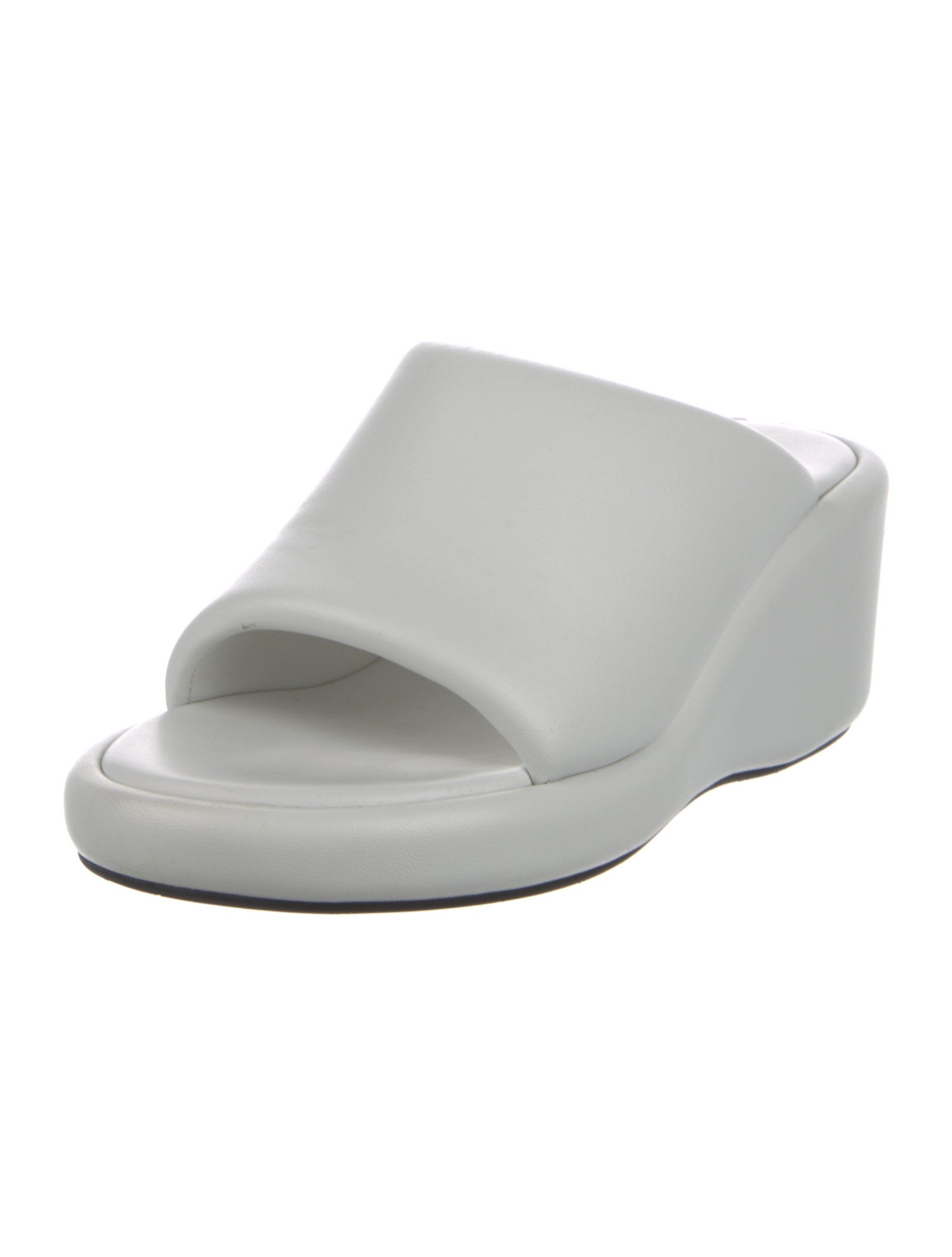 Balenciaga Leather Slides