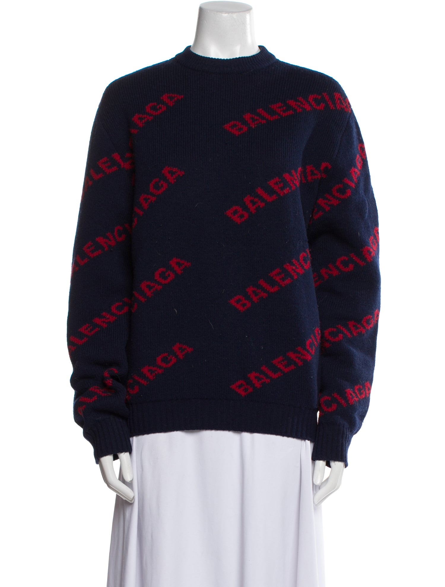 Balenciaga 2018 Virgin Wool Sweater