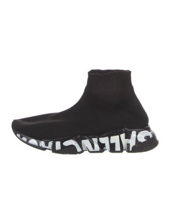 Balenciaga Speed Trainer 'Graffiti' Sock Sneakers