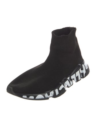 Balenciaga Speed Trainer 'Graffiti' Sock Sneakers