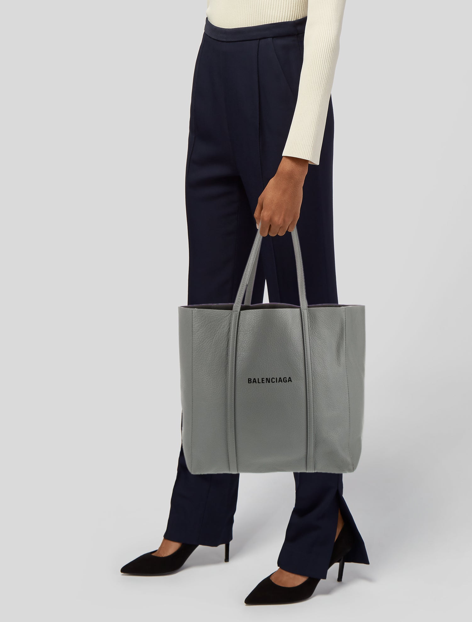Balenciaga Leather Everyday Tote Small