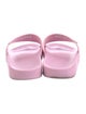 Balenciaga Rubber Graphic Print Slides