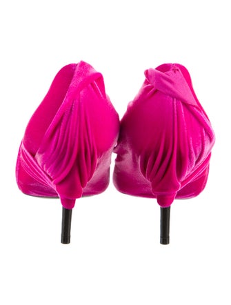 Balenciaga Velvet Pumps