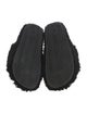 Balenciaga Faux Fur Printed Slides