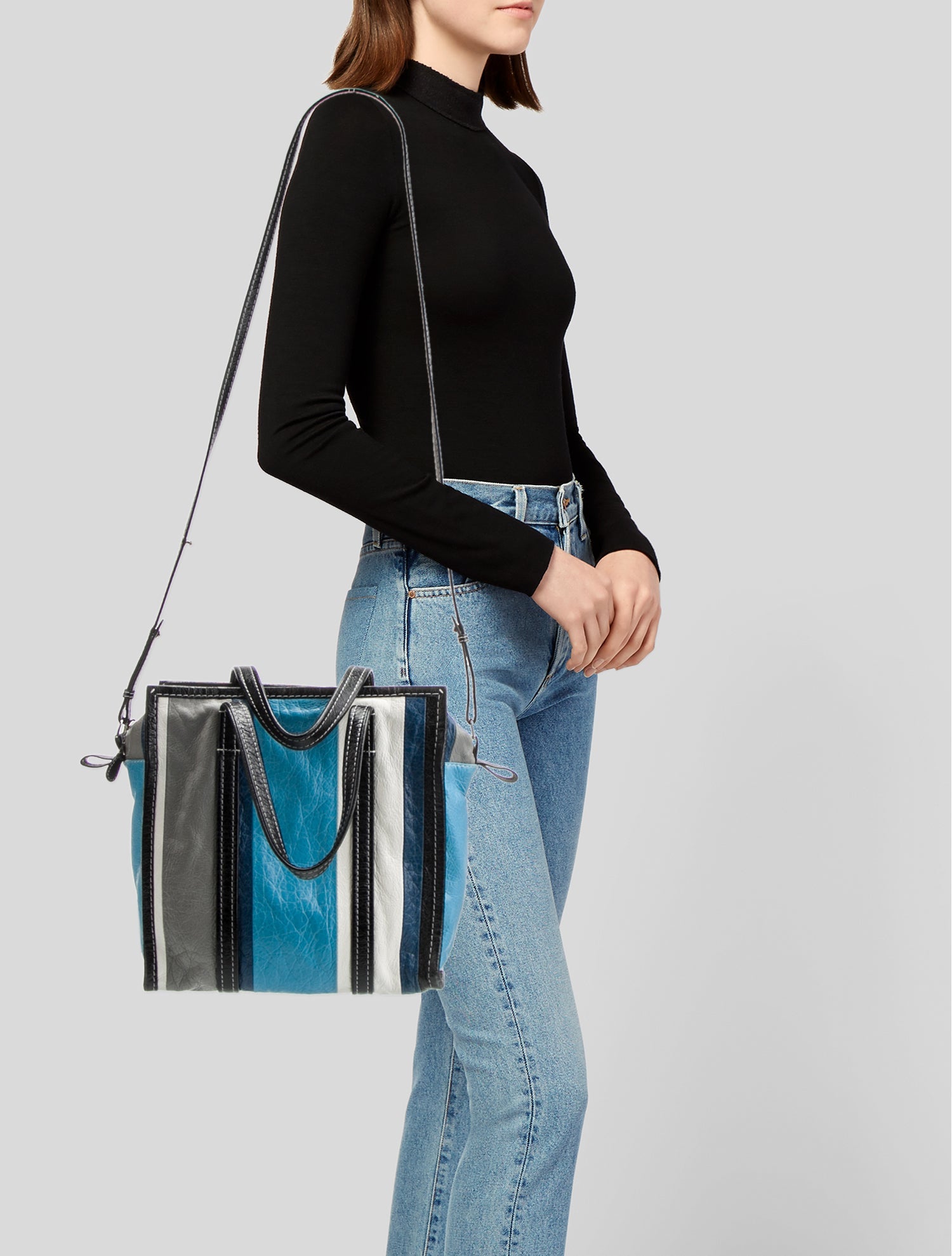 Balenciaga Leather Top Handle Bag