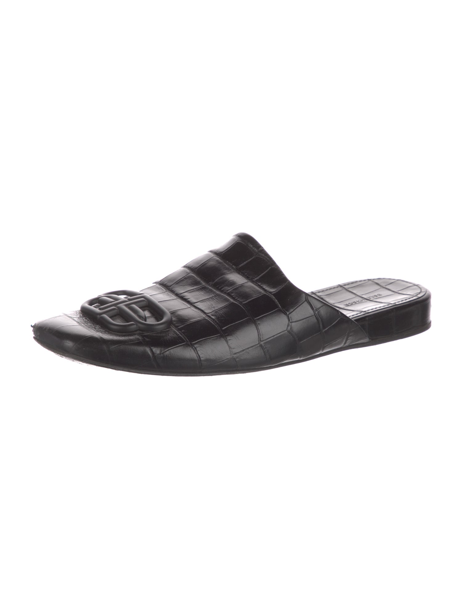 Balenciaga Leather Mules