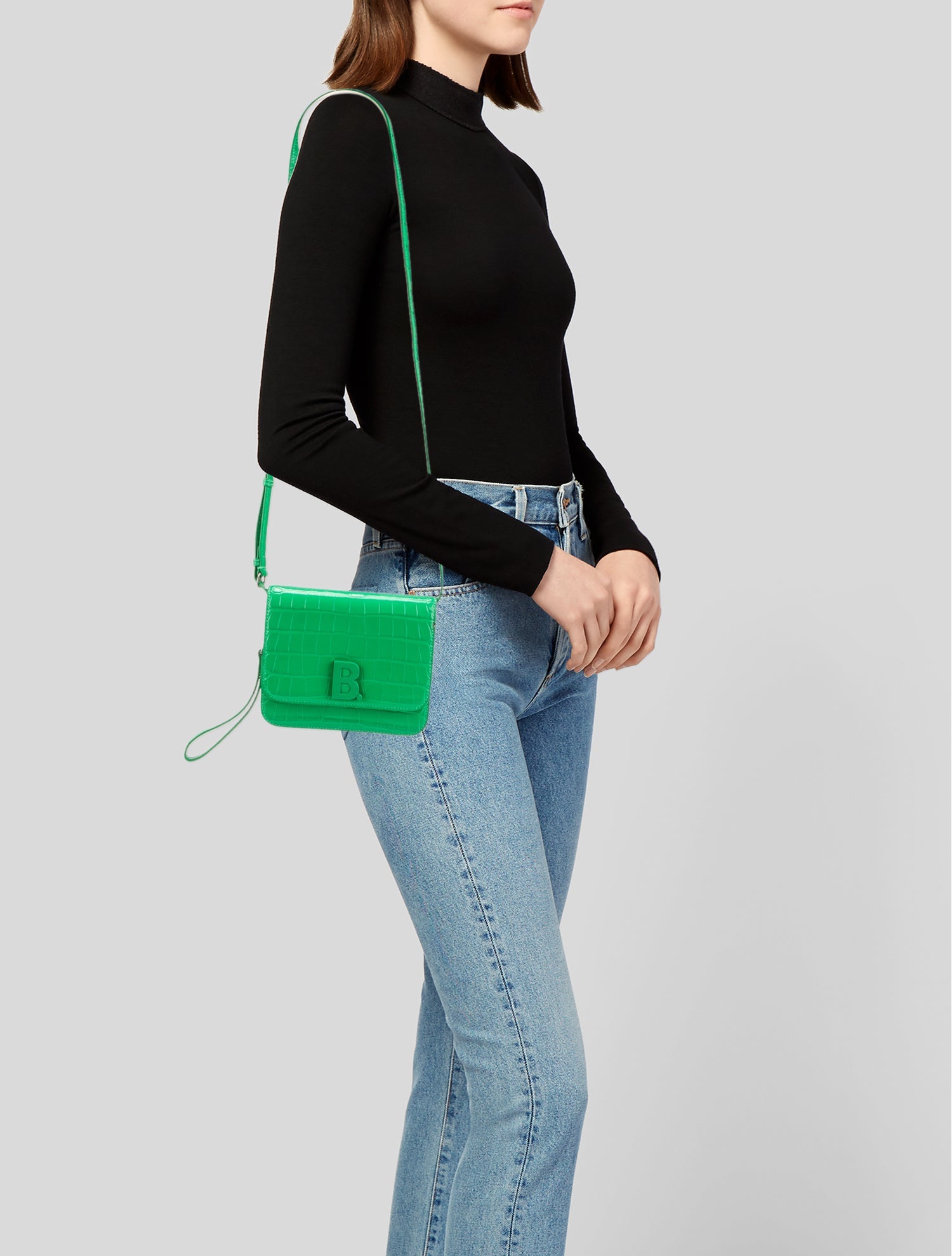 Balenciaga Leather Crossbody Bag 2022