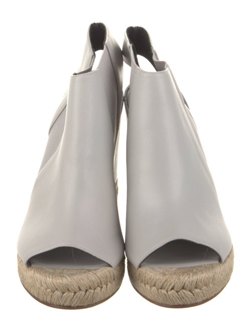 Balenciaga Leather Espadrilles