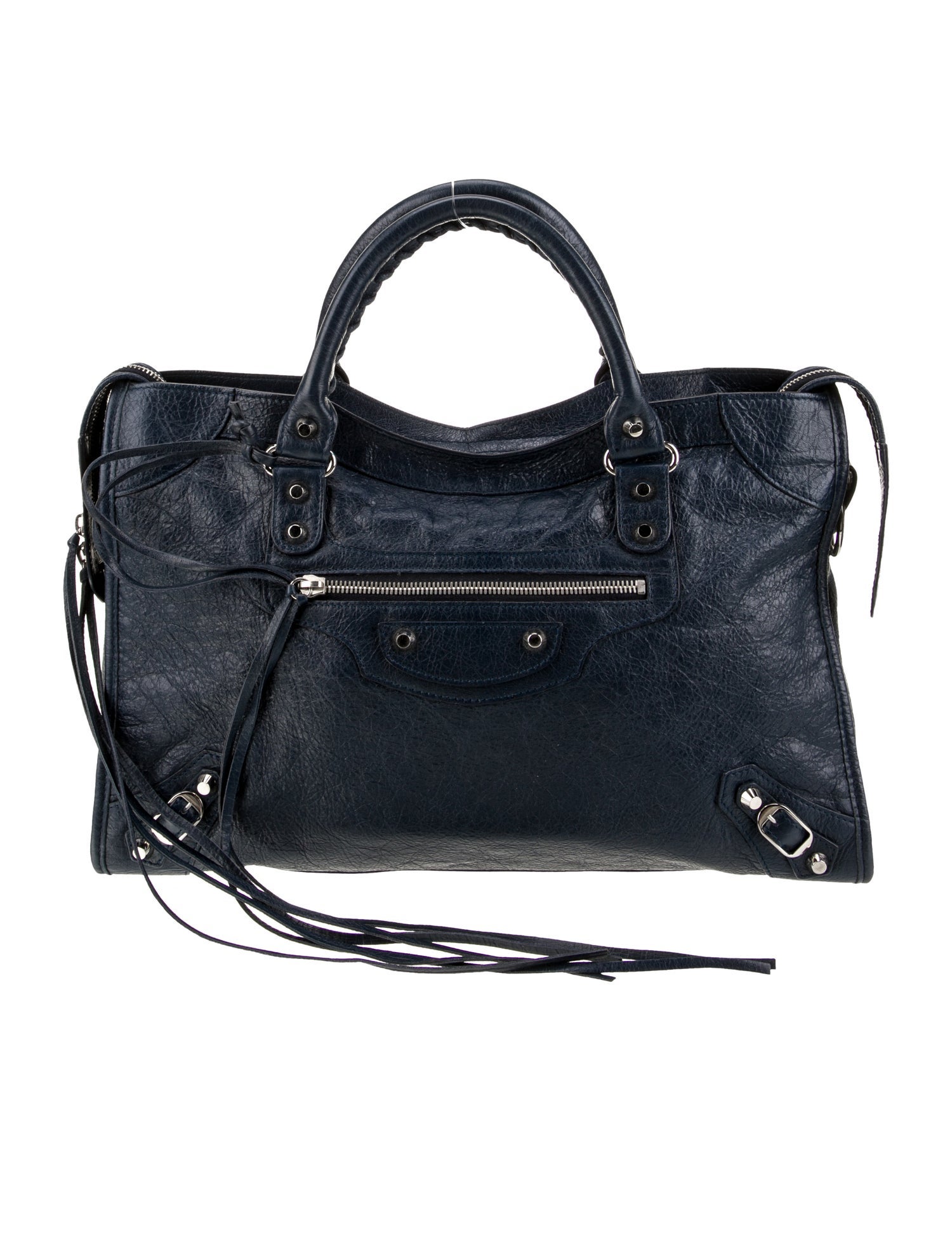 Balenciaga Leather Top Handle Bag