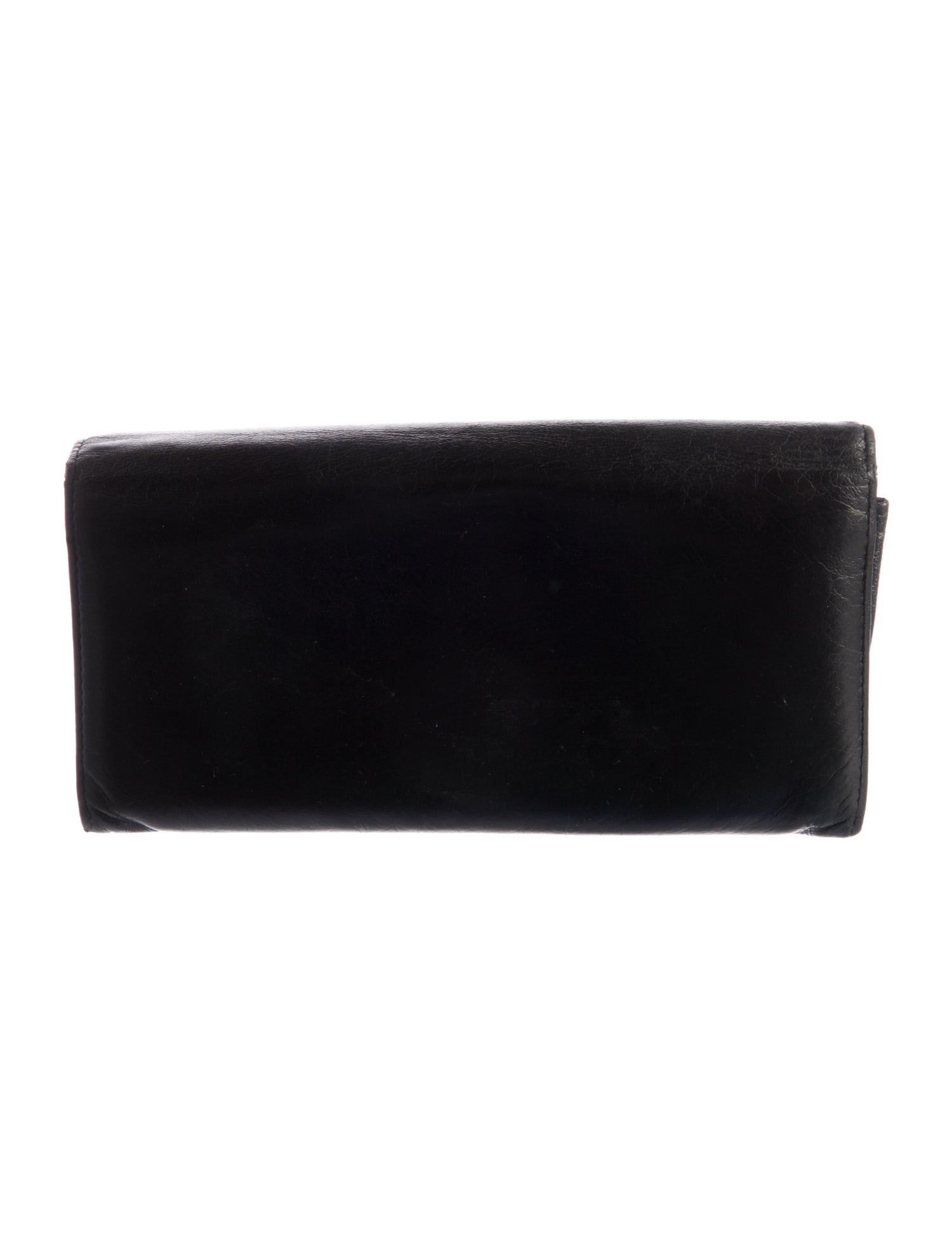 Balenciaga Motocross Classic Money Wallet Leather Continental Wallet