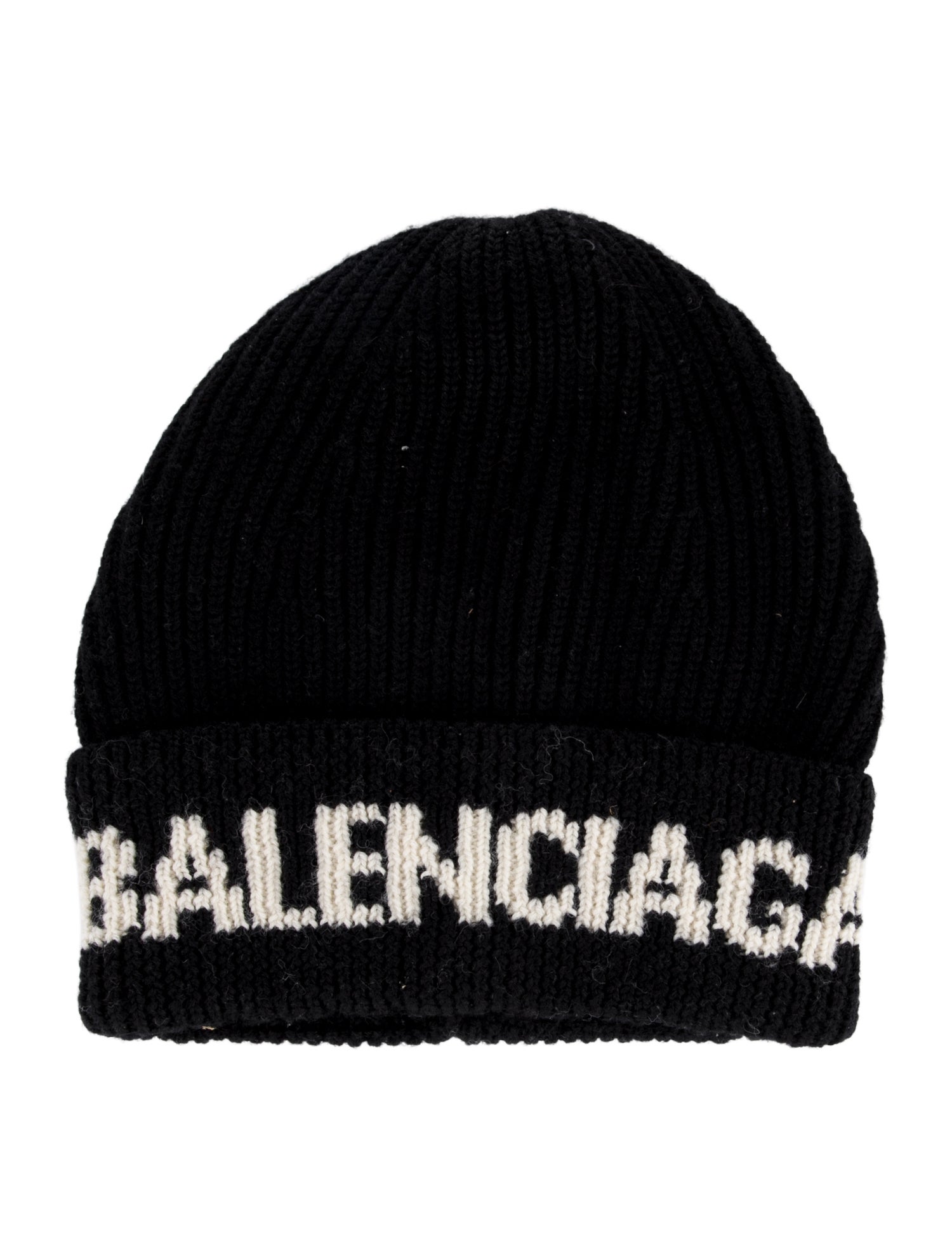 Balenciaga Balenciaga Virgin Wool Knit Beanie
