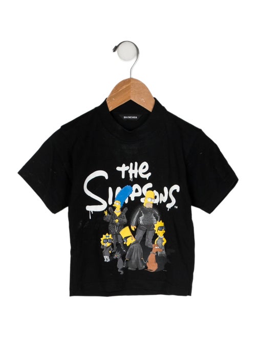 Balenciaga Toddler Boys' Graphic Print T-Shirt