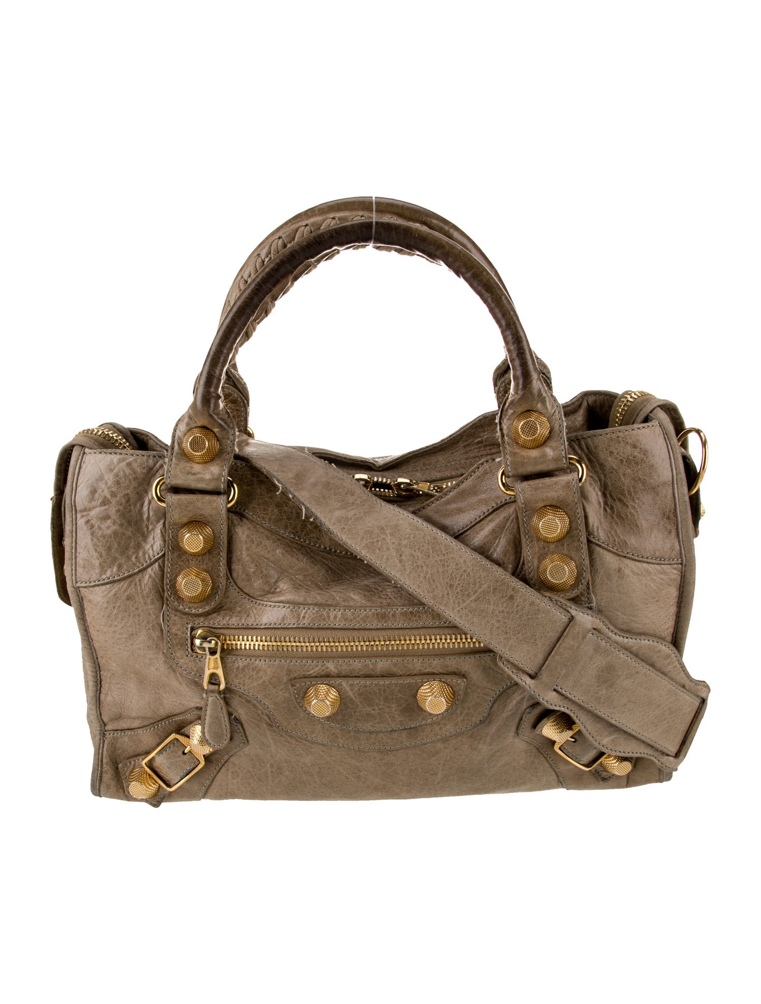 Balenciaga Leather Motocross City Giant