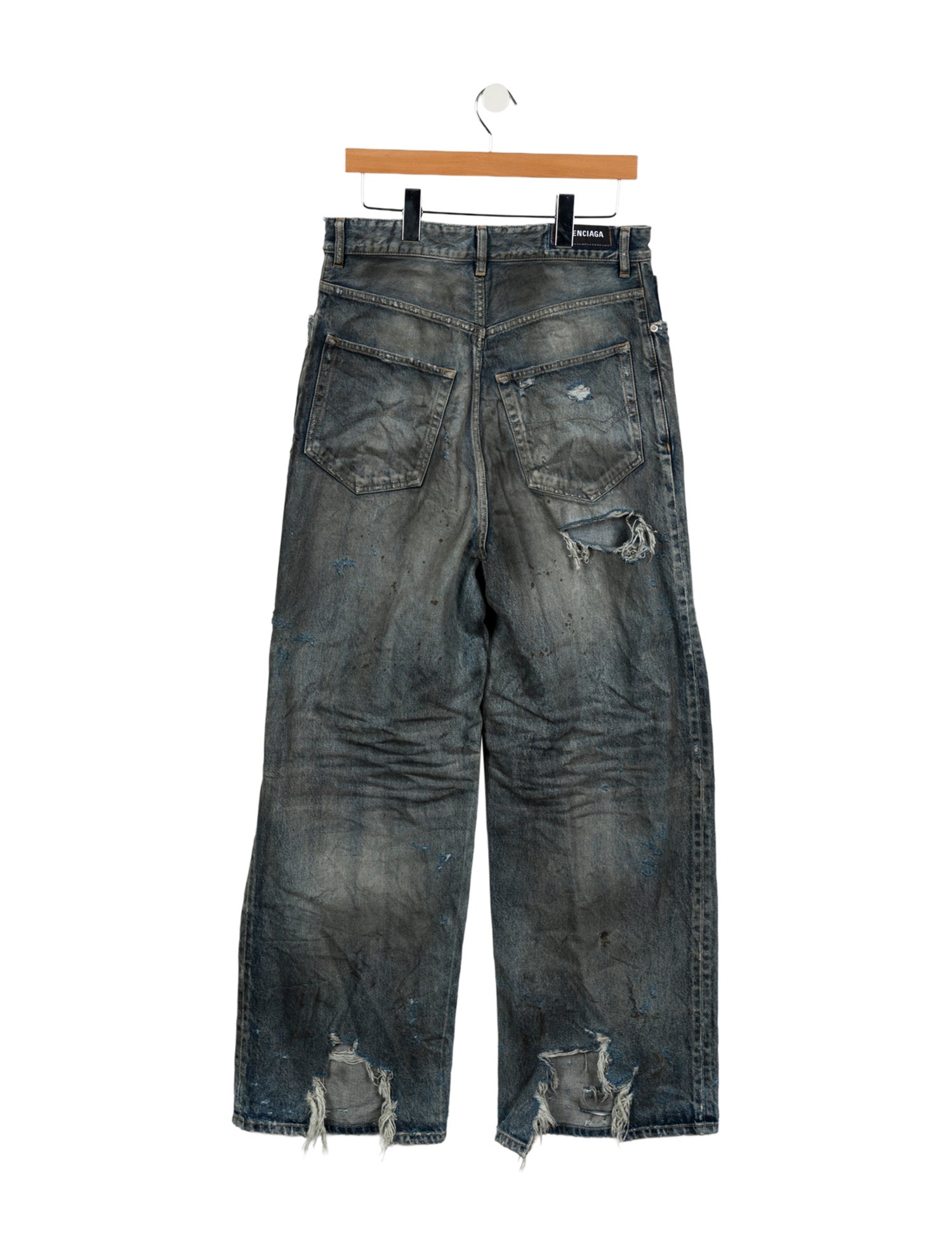 Balenciaga 2023 Wide Leg Jeans