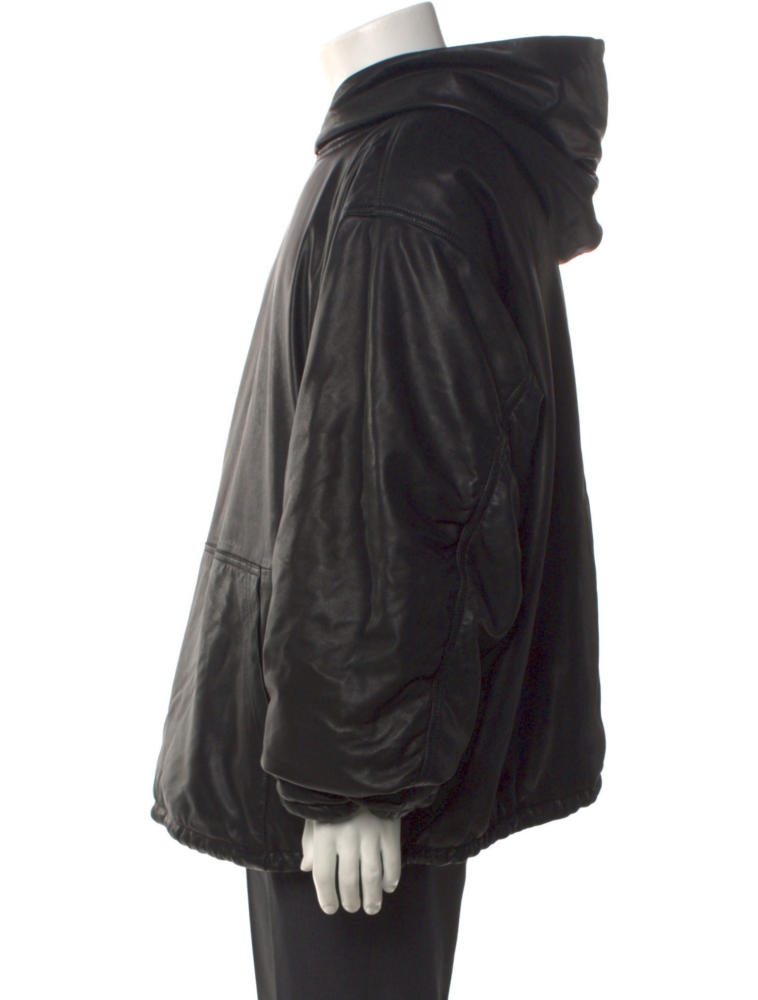 Balenciaga 2022 Lambskin Hoodie