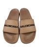 Balenciaga Pool Rubber Slides