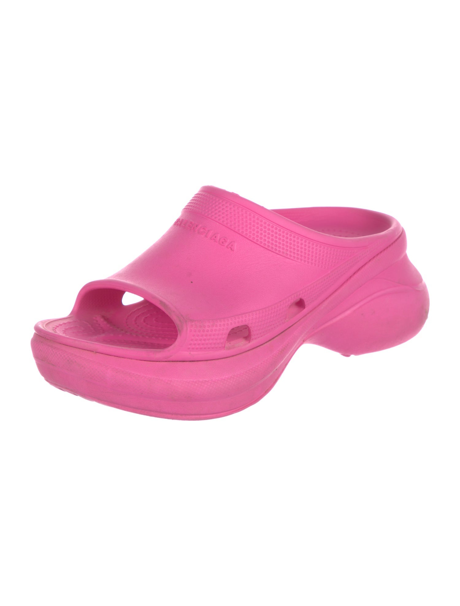 Balenciaga x Crocs Rubber Slingback Sandals