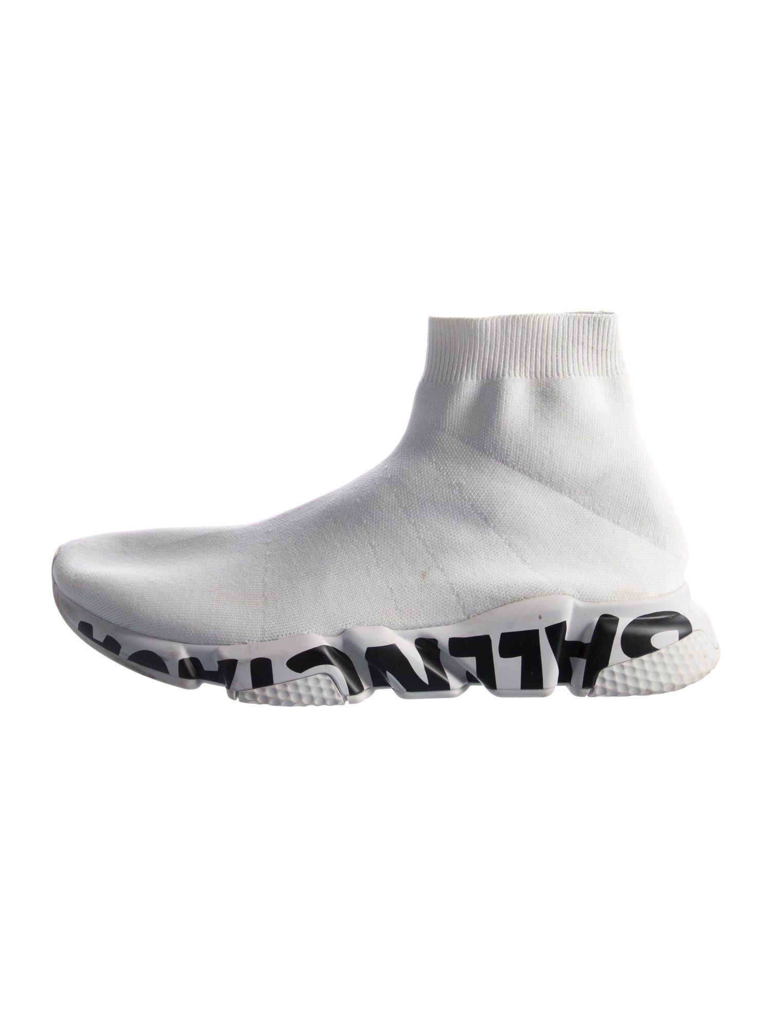 Balenciaga Speed Trainer 'Graffiti' Sock Sneakers