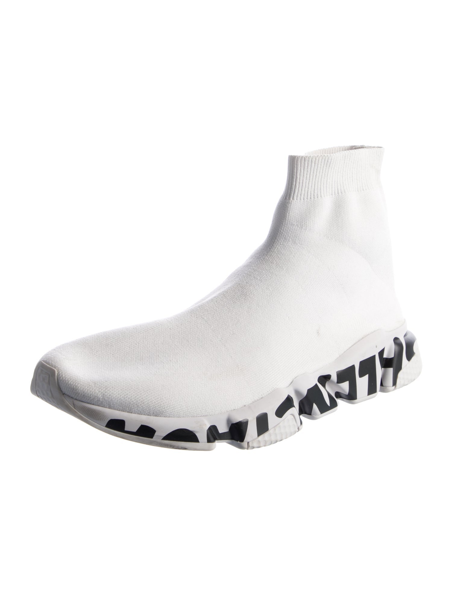 Balenciaga Speed Trainer 'Graffiti' Sock Sneakers