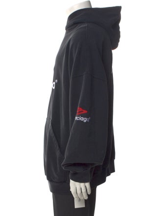 Balenciaga 2023 Graphic Print Hoodie