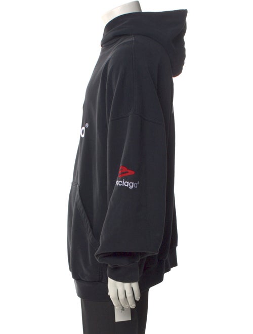 Balenciaga 2023 Graphic Print Hoodie