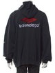 Balenciaga 2023 Graphic Print Hoodie