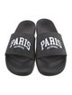 Balenciaga Rubber Printed Slides