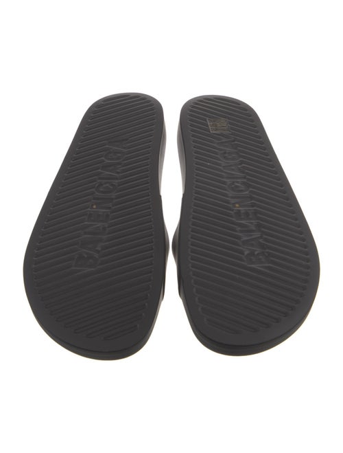 Balenciaga Rubber Printed Slides