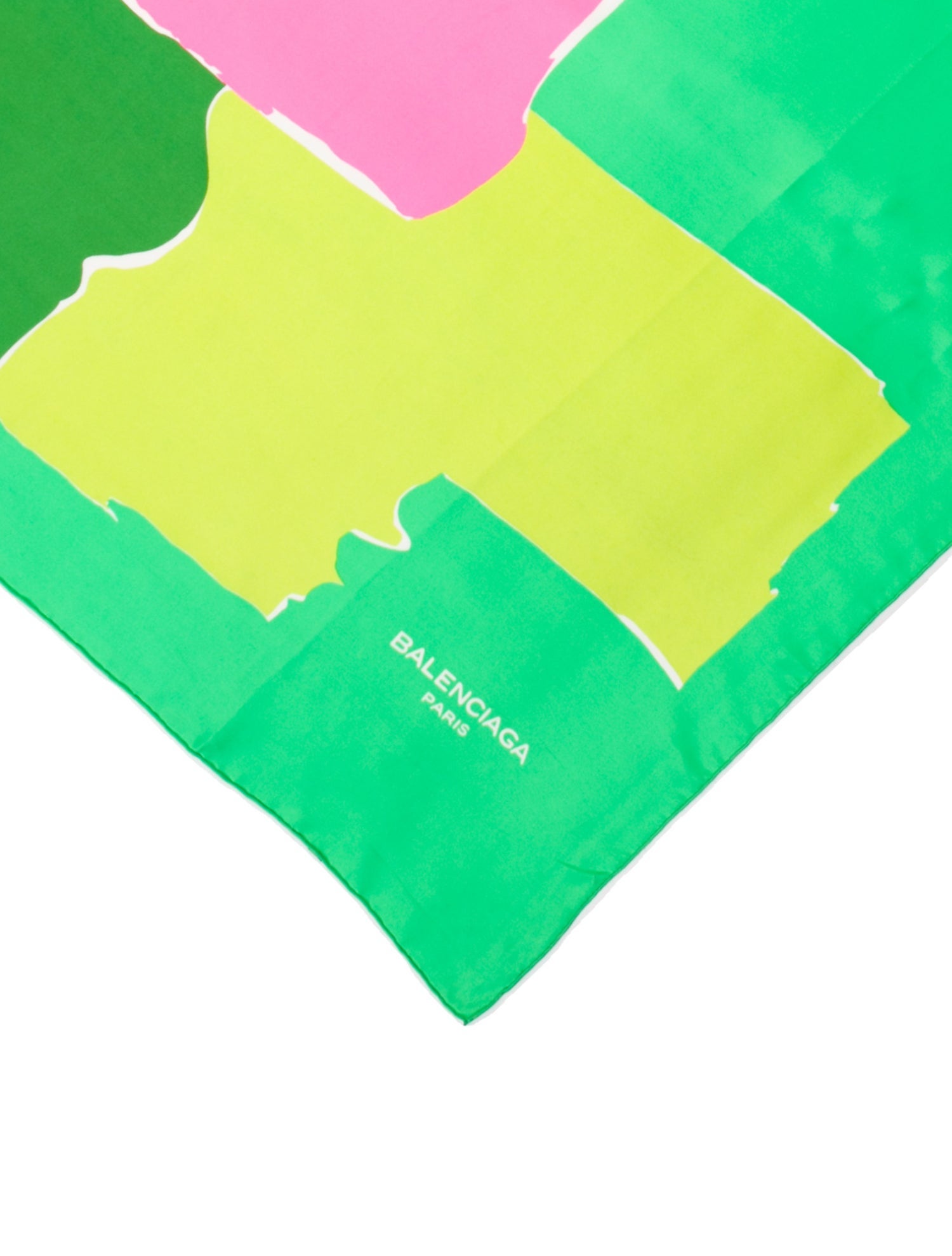 Balenciaga Silk Printed Scarf