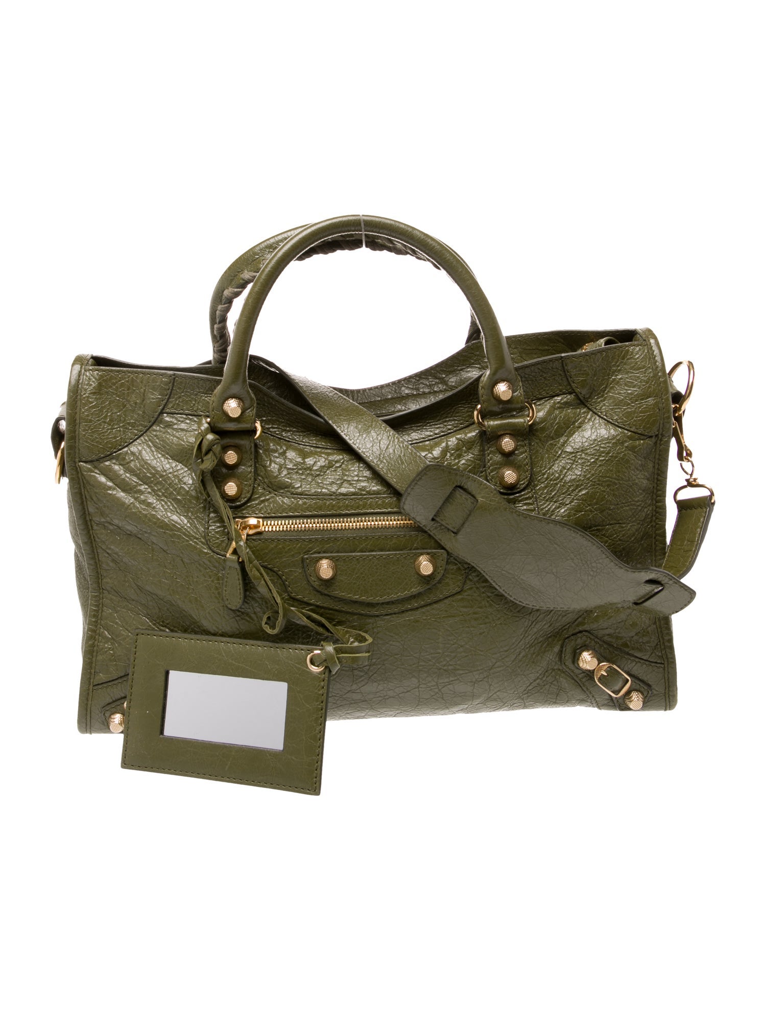 Balenciaga Leather Motocross City