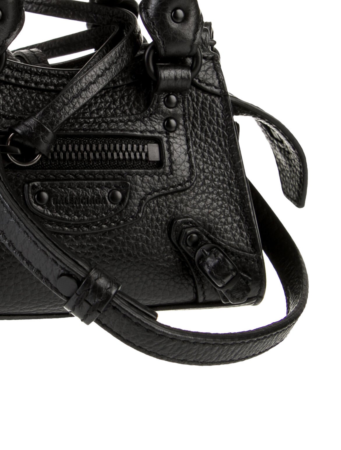 Balenciaga Leather Bucket Bag
