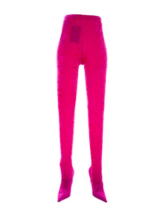 Balenciaga Velvet Sock Boots