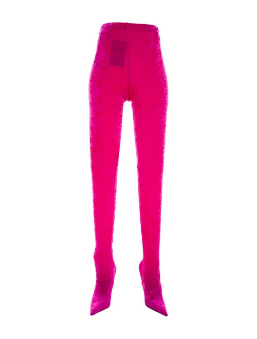 Balenciaga Velvet Sock Boots