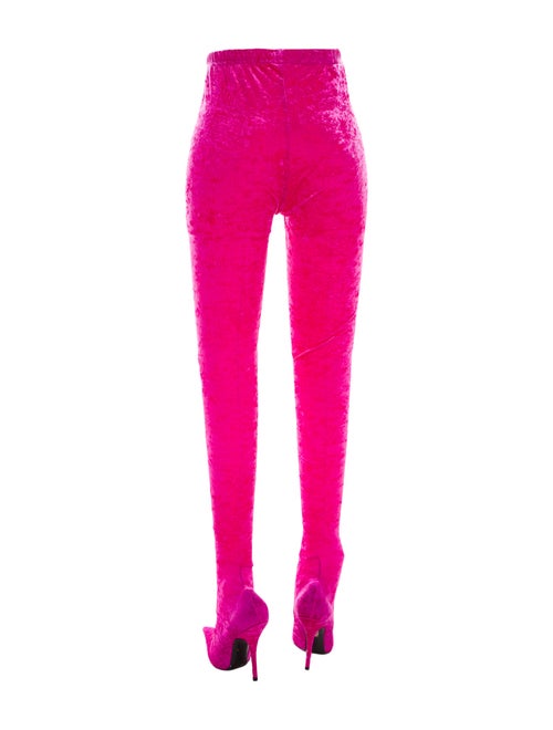 Balenciaga Velvet Sock Boots