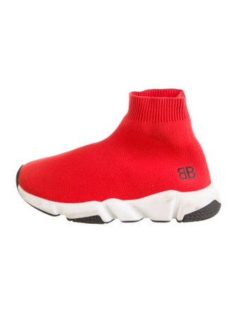 Balenciaga Kids' Speed Trainer High Top Sneakers