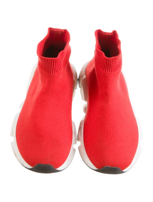 Balenciaga Kids' Speed Trainer High Top Sneakers