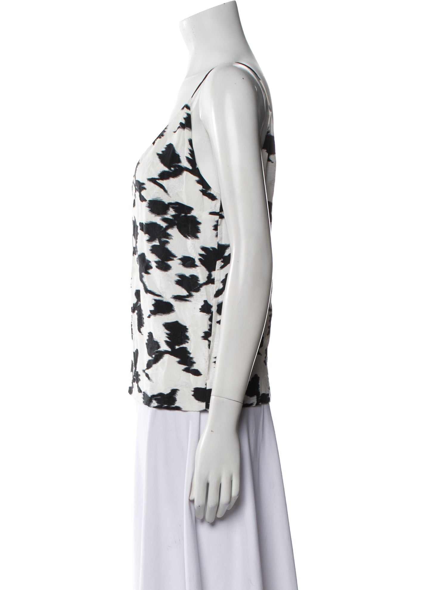 Balenciaga 2014 Printed Top